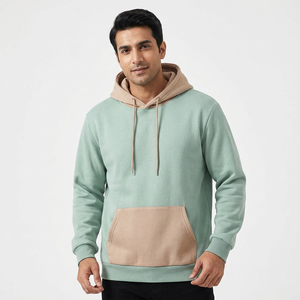 Sudadera con capucha sencilla estilo Athleisure, nueva, de última moda, holgada, informal, para hombre, en diferentes colores. - Product Image 1