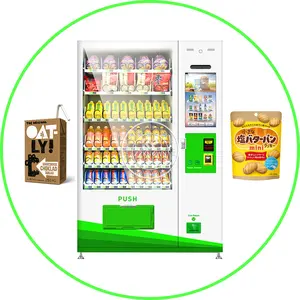 2024 Cold Instant Coffee Juice Ice Tea Coin Vending Machine With Compressor Cooling System 2~8 Degree Celsius