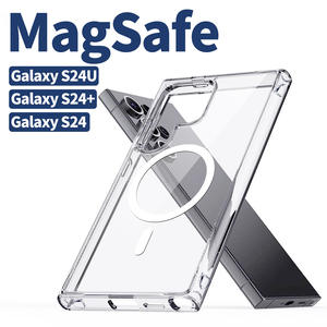 Funda de teléfono anticaída transparente magnética para Samsung S25Plus S24ultra S23 S22 S24FE para MagSafe y <span class=keywords><strong>características</strong></span> de carga inalámbrica - Product Image 6