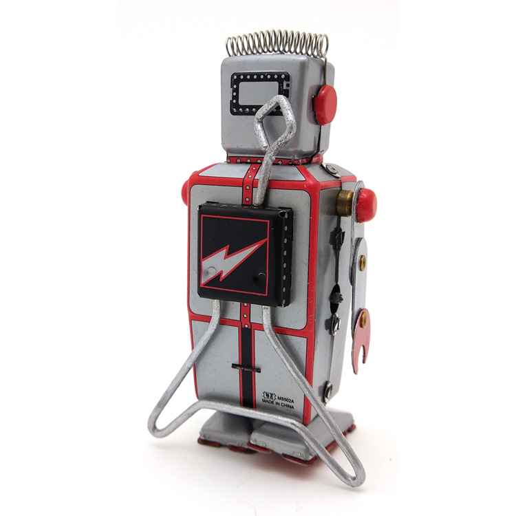 EE1360 Handmade Vintage Metal Clockwork Robot Model