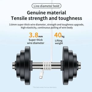 สายชาร์จเร็ว 6A แบบ USB Type-C สายดาต้า Micro V8 สำหรับ Huawei Xiaomi Android สายชาร์จแท้พร้อมใบรับรอง CE - Product Image 4