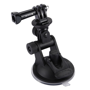 Pour GoPro Hero Series et pour DJI PULUZ, adaptateur de fixation par ventouse pour voiture avec vis, trépied, <span class=keywords><strong>sac</strong></span> de rangement pour caméra d'<span class=keywords><strong>action</strong></span> sportive - Product Image 2