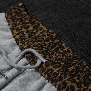 High Quality Customizable Comfortable Wide Leg Straight Leg <b>Oversized</b> <b>Sweatpants</b> Cotton Patchwork Baggy <b>Sweatpants</b> Men - Product Image 4