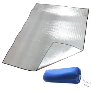 Waterproof Cheap 200*200CM Folding Aluminum Foil Picnic Mat