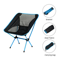 Singda chaise de camping en plein air portable chaises de plage pliables en aluminium Moon Camp pour voyage