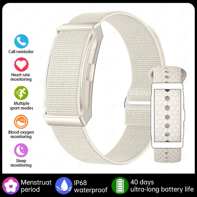Ultra-Light Screenless Health Band, G69 with Dual PD Accurate Monitoring for HR/SpO2/Temp AI Fitness Report & Sleep Tracking