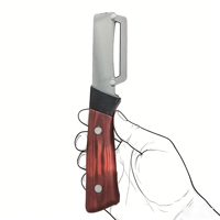 Éplucheur à manche en plastique, lame de rasoir, outils multifonctionnels pour éplucher les légumes et les fruits, outils de cuisine en bois en stock
