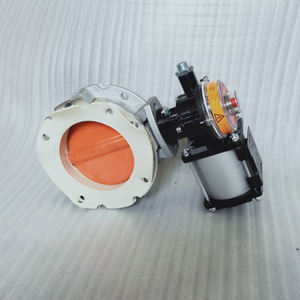 วาล์วนิวเมติกสำหรับเคลือบยางกันน้ำสำหรับโรงงานผสมคอนกรีตซีเมนต์ V2FS DN100-200 - Product Image 1