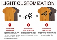 T-shirt pour homme en coton 100% de 220 grammes, vente en gros, logo personnalisé, simple, confortable, grande taille, avec impression numérique (DTG DTF)