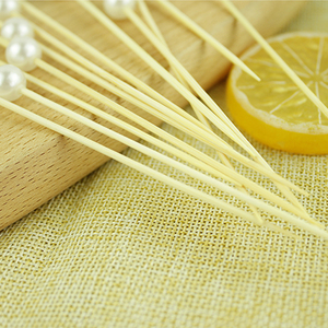 J & M Nguồn Cung Cấp Nhà Bếp Salad Rau Món Tráng Miệng Tre Que Ngọc Trai Đảng 12Cm Tre Cocktail Đảng Que Hạt Tre Xiên - Product Image 4