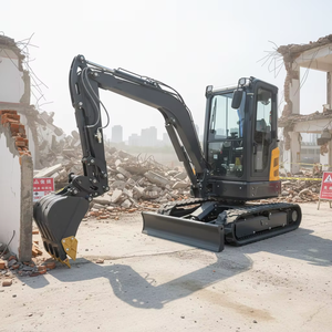 Mini-excavatrice hydraulique sur chenilles JIAHE <span class=keywords><strong>de</strong></span> 2,7 tonnes, équipement <span class=keywords><strong>de</strong></span> construction CE EPA, machine <span class=keywords><strong>de</strong></span> terrassement fiable et efficace - Product Image 1