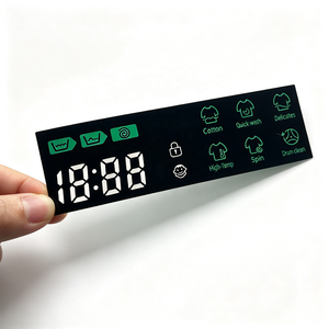Panel de Control Táctil de Membrana Electrónica Inteligente Personalizado de Fábrica, Pantalla con Superposición Gráfica, Etiqueta Adhesiva Impresa - Product Image 1