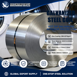Full Hard DX54D Z100 G/sqm 0.18mm JIS G3302 Slit Edge Galvanized Steel Coil with Excellent Corrosion Resistance - Product Image 1