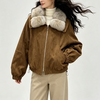 Tyan Damenmode 2026 Herbst Winter Neue Modische Warme Langarm-Daunenjacke mit Fuchspelz