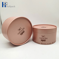 Emballages biodégradables et recyclables, boîtes rondes, tubes en carton pour gâteaux au chocolat, biscuits