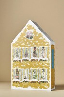 Bougie parfumée personnalisée Boîtes de parfum en forme de chambre de dessin animé Emballage de boîte-cadeau en papier rigide de luxe de Noël avec ruban de satin