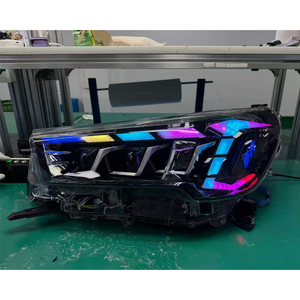 Đèn pha LED RGB cho Toyota <span class=keywords><strong>Hilux</strong></span> 2020-2024, lắp ráp đèn pha cản trước, đèn tín hiệu, phụ kiện ô tô, đèn chạy ban ngày, bộ body kit - Product Image 5