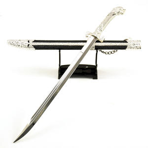 Asian Style 30CM Qingdao Sword Qionglin Model Full Metal Crafts <strong>Cold</strong> <strong>Weapon</strong> <strong>Toy</strong> for Children Casting Technique Cool Boy Gift - Product Image 1