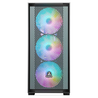 ATX Gaming Desktop case Dual Server Chassis Gaming Computer Full Aluminum Alloy Panel Rotated Glass Overhead 360 Cold Row