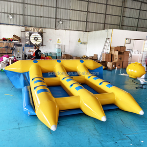 Nhà Máy Giá kín khí điên Inflatable bay Manta Ray cá/Inflatable flyfish thuyền/Inflatable bay towable cho thuê - Product Image 2