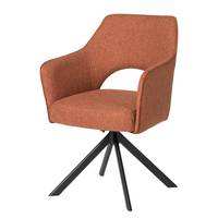 Chaises de salle à manger de bonne qualité, fauteuil, pivotant à 180 degrés, revêtement en <span class=keywords><strong>velours</strong></span>, tissu capitonné - Product Image 4