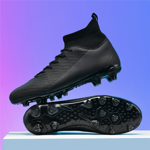 Botas de fútbol deportivas de tobillo transpirables para hombre y estudiantes, ideales para exteriores, venta al por mayor. - Product Image 2
