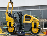 Nouveau mini-compacteur routier à double tambour XD120 2900 kg