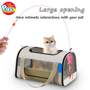 PRODIGY PETBY02 Sac à dos pour chat moyen Sac de transport souple pour chiot Sacs de voyage pour chien approuvés par la compagnie aérienne Randonnée durable - Product Image 2