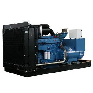 Oem 600kva Goed Merk Motor Stille Luifel Diesel Power Elektrische Generator Set