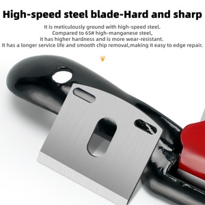 Pialla per uccelli da 10 pollici per la lavorazione del legno curvo pialla diritta strumento per la lavorazione del legno Mini piccolo aereo - Product Image 4