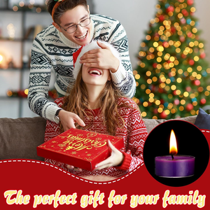 Giáng sinh đếm ngược kỳ nghỉ 12 ngày tealight mùa vọng lịch 2025 Xmas sáp tan nến Hộp bao bì - Product Image 4
