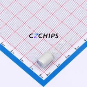 Condensador Sólido A755KS107M1EAAE025, Componente de Orificio Pasante (THT), D8xL13mm 100uF 20% 25V 125mA120Hz - Product Image 1