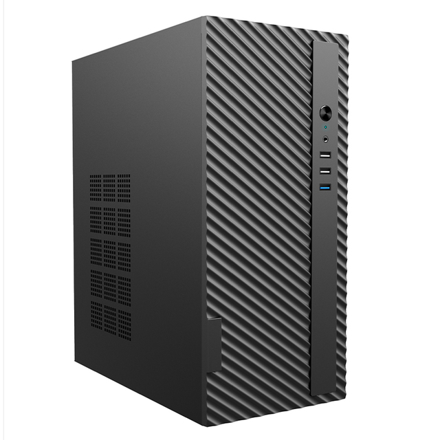 Lovingcool 2024 Fashionable Office Computer case Wholesale PC Case M-ATX/ITX PC Case With Power Supply