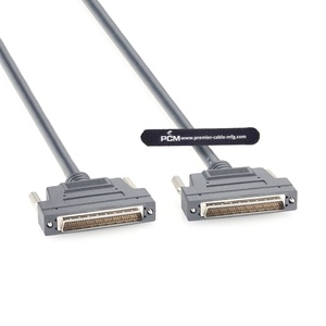 Kabel SCSI HPDB68 Male to Male dengan Pengunci Sekrup untuk Sistem Akuisisi Data Industri Kompatibel dengan Advantech PCL-10168 - Product Image 4