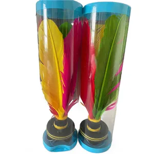 Plume colorée chinois Jianzi ballon de plage Badminton coup de pied volant pour les jeux de plein air exercice du pied - Product Image 1