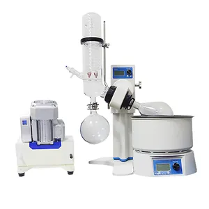 hot selling 10l to 50l rotary evaporator system with chiller and vacuum pump