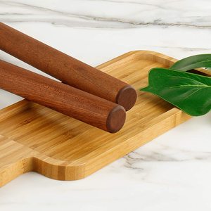 אפיית פסטה כופתאות לחם עוגת עוגת מאפה פיצה בצק רולר 15.7 סנטימטרים מוצק עץ מערוך - Product Image 5