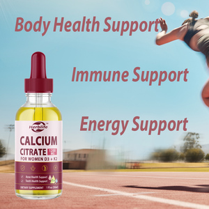 ODM/OEM Hot Sales <b>Calcium</b> Citrate <b>Liquid</b> Drops, Immune, Bone and Teeth Health Support, Pineapple Flavor - Product Image 3