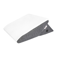 Verstellbares 2-in-1 Orthopädisches Memory-Schaum-Keilkissen mit Faltbarem Design für Nacken-, Rücken- und Beinstütze, für Bett und Sofa