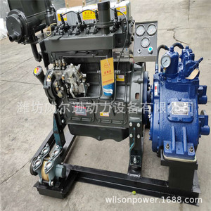 Motor Diésel Weifang 4100 4102 4105 de Cuatro Cilindros y 40 CV para Barcos, Motor Marino de Combustión Interna de Pistón Recíproco - Product Image 4