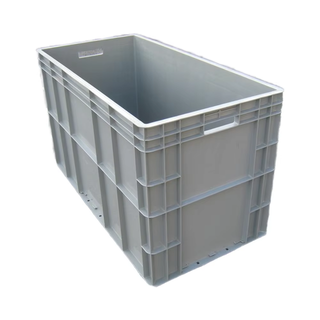 Heavy Duty Eco-Friendly PP Plastic Storage Container Box Turnover Box for Industry Household Use Plastic Crate Lightweight