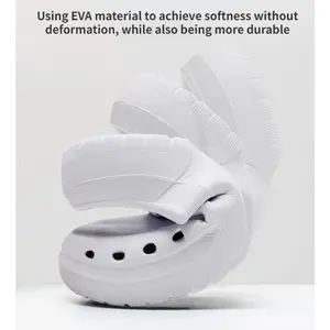 Антистатическая Больничная хирургическая обувь для мужчин и женщин, обувь для чистой комнаты, для операционной, с противоскользящими отверстиями, безопасная рабочая обувь - Product Image 3