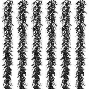 Guanyi Artificial Black Vine <b>Garland</b> <b>Halloween</b> Wedding Home Decoration Wall Hanging Props 6ft Long - Product Image 4