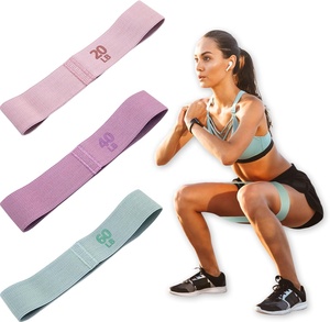 Bandas de Resistencia Elásticas Personalizadas Antideslizantes para Piernas y Glúteos, Yoga y <span class=keywords><strong>Pilates</strong></span> - Product Image 1