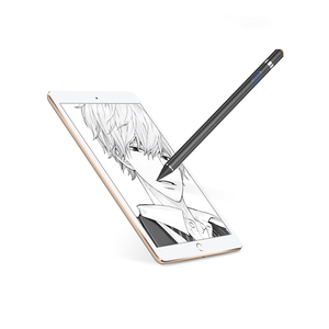 อลูมิเนียมอัลลอยด์<span class=keywords><strong>ปากกา</strong></span>สไตลัสสําหรับ iPad <span class=keywords><strong>วาด</strong></span>หน้าจอสัมผัสปลายปากกาสไตลัสครอบคลุมฝาครอบกรณีหมวก - Product Image 2