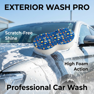 Éponge de nettoyage pour l'intérieur de la <span class=keywords><strong>voiture</strong></span> - <span class=keywords><strong>Mousse</strong></span> non toxique et <span class=keywords><strong>tissu</strong></span> non tissé pour l'élimination de la poussière et de la saleté - Product Image 1