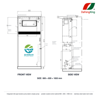 Villa à 2 étages sans jardin pour 3 à 12 personnes, pompe de surpression d'eau multi-étages entièrement automatique 0,6 m³/h 41 m 0,37 kW OEM 0,5 CV