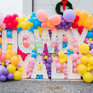 Trang Trí Đám Cưới Ngoài Trời Hạng Thương Mại Để Trưng Bày Tiệc Trên Sân Khấu Chữ Marquee Phát Sáng - Product Image 4