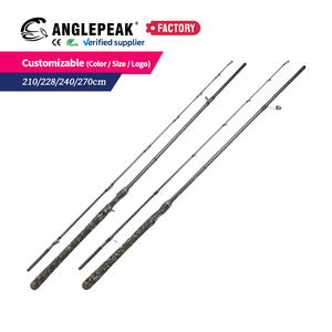 Canne à <span class=keywords><strong>pêche</strong></span> spinning/<span class=keywords><strong>casting</strong></span> en fibre de carbone rapide avec anneaux en céramique XH, longueurs 2.1m, 2.28m, 2.4m, 2.7m, pour la <span class=keywords><strong>pêche</strong></span> au Snakehead et au Brochet - Product Image 2