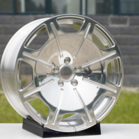 Nouvelles jantes de voiture forgées à deux pièces, à déport profond et concave, 5x112/120, 18-20 pouces, 40 mm ET, pour course de dragsters, pour M2/M3/M4/M5 G80/G82